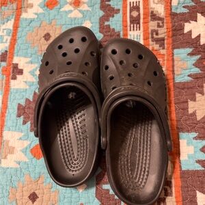 CROCS Black Slip-On Sandals